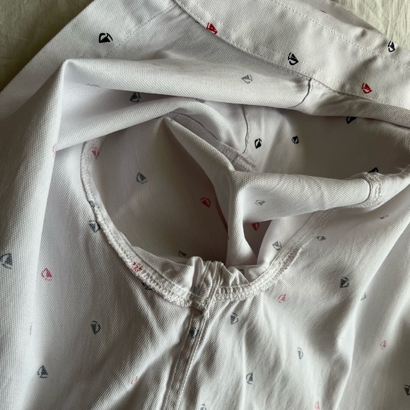 sailboat red/white/blue button up - Picture 9 of 9